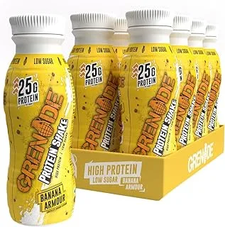 Grenade High Protein Shake - Banana Armour, 8 x 330 ml