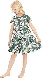 Disney 2S21013 Girls Frock - Green, 3 yrs