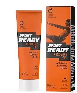 SPORT READY Recovery Gel – Supports Recovery After Training, with Arnica and Comfrey extracts, Non-staining Formula 100 ml