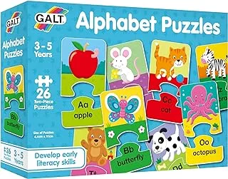 Galt Toys, Alphabet Puzzles, Alphabet Jigsaw Puzzle for Kids, Ages 3 Years Plus