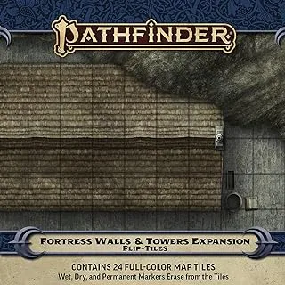 بلاط Pathfinder Flip-Tiles: توسعة جدران وأبراج القلعة