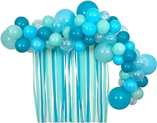 Balloons And Streamer Set-Blues