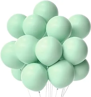 Rosy.Moment Pastel Latex Balloons 40 Pcs Pack Macaron For Baby Shower Wedding Birthday Party Supplies-Green 12 inches One Size, PB40GRE