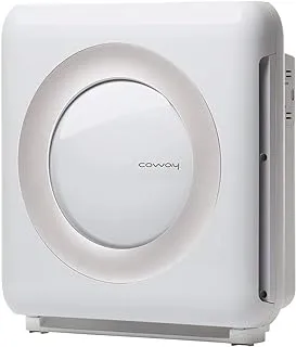 COWAY Air Purifier Airmega Mighty GreenHEPA for Lounge,109㎡ coverage area AP1512HH - USA Best Air Purifier by New York Times. Removes 99.98% Pollen, Allergies, Dust, Odours, 1+1 Year Warranty. (White)