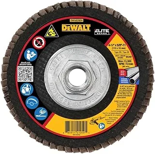 DEWALT DWA8280H 40G T29 XP Ceramic Flap Disc, 4-1/2