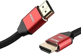 Mowsil HDMI Cable 18Gbps High-Speed 4K @30Hz 1.4 Cable 3Mtr, HDMI to HDMI Video Wire Compatible with Set-top-box, PS-3/4, TV, Projector, Display, Laptop