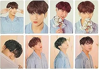 BTS group surrounding official with a random card piece 1 box 8-3