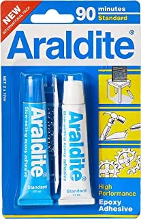 ARALDITE 15ML 90 MINUTES STANDARD EPOXY ADHESIVE GLUE (BLUE WHITE)