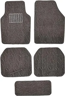 Vitaly 374, 5 Piece Set of Heavy Duty Floormats - Grey