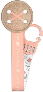 Suavinex 3171169 Memories Soother Clip with Ribbon, Pink