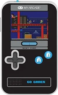 My Arcade Go Gamer Classic-Blue: Portable Electronic Game Console with 300 Games, Full Color 2.5