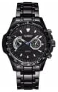 COOLBABY Men's Waterproof Stainless Steel Chronograph Watch