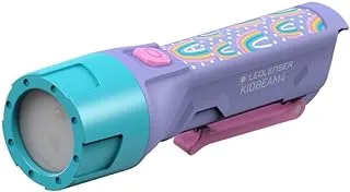 Ledlenser Kidbeam 4 Purple Flashlight Gift Box