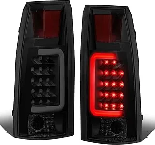 DNA MOTORING TL-C10-LED-3D-BK-SM LED 3D Tail Light Assembly Driver & Passenger Side [Compatible with 99-00 Escalade / 92-94 Blazer / 88-99 C1500-3500]