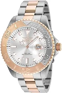 Invicta Men's 24624 Pro Diver Analog Display Quartz Two Tone Watch, silver/white, Diver,Diving Watch,Dive Watch