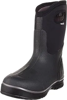 BOGS Men's Classic Ultra Mid Insulated Waterproof Winter Snow Boot, Black, 7