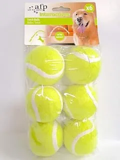 afp Interactives Dog Fetch ball Pack of 6 All For Paws