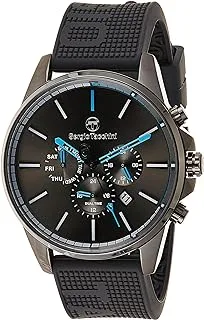 Sergio Tacchini ST.1.10261-5 Archivio Silicon Strap Watch for Men, Gray