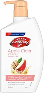 Lifebuoy Apple Cider & Ginger Anti-Bacterial Body Wash 500ml