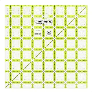 مسطرة لحاف Omnigrip ، مربع غير قابل للانزلاق 7-½ 