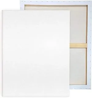 Rosy.Moment Blank Canvas - 100% Cotton Artist Boards For Painting, Acrylic Pouring, Oil Paint Dry & Wet Art Media White 60Cm X 60Cm, SCB5280