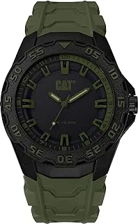 Caterpillar CAT Motion 2020 Men Watch, 45.5 mm case, Polycarbonate case, Rubber Strap (LH)