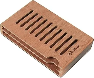 Cigar caddy boveda holder, 1.25 x 3.75 6, spanish cedar,humi-bov2