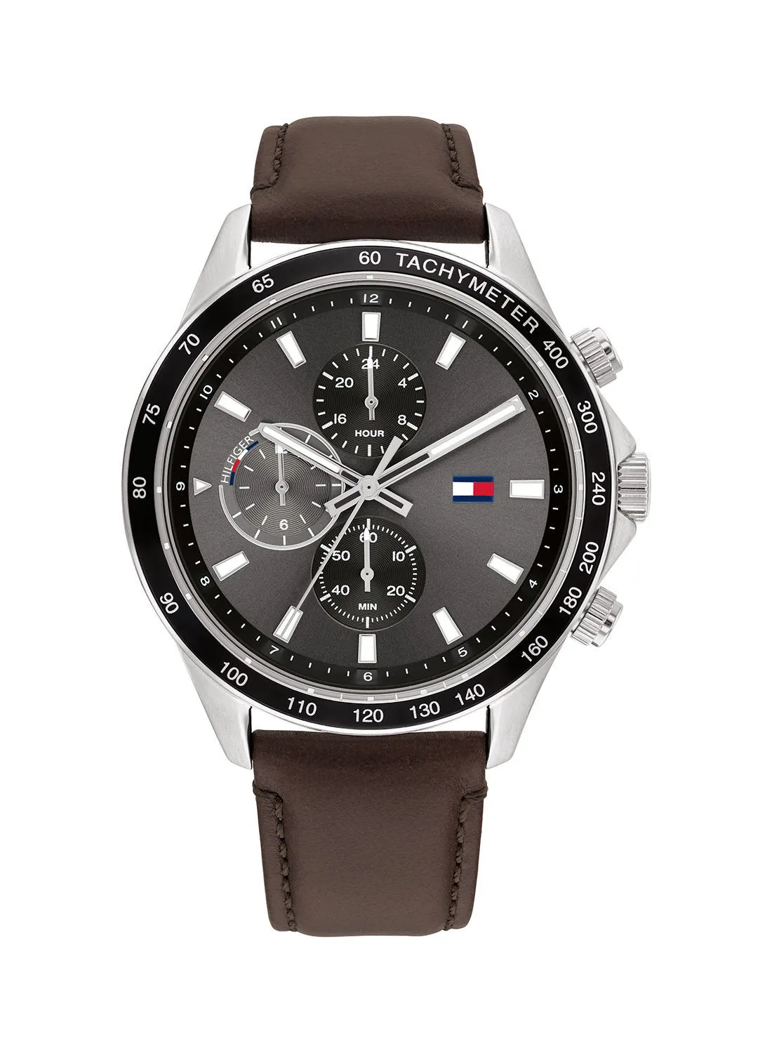 TOMMY HILFIGER Leather Analog Wrist Watch 1792015