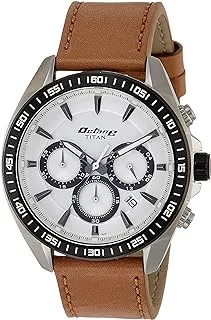 Titan Octane Active Analog White Dial Men's Watch - 90103KL02