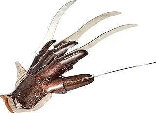 Rubie's mens Nightmare on Elm Street Supreme Edition Freddy Replica Metal Glove Costume Accessory, As Shown, One Size US