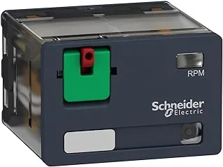 Schneider Electric Harmony 15A 4CO 24VAC Relay Power Plug with with LED