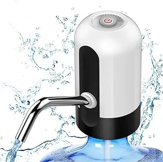 MIKOSI Water Dispenser 5 Gallon,MIKOSI Water Jug Dispenser Universal Electric Water Bottle Dispenser, Water Pump For 5 Gallon Bottle With 2 Silicone