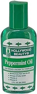 Hollywood Oil Peppermint 2 Ounce - Pack الكمية: 1