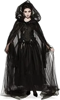 Rubie's Adult Full-Length Sheer Cape with Oversized Hood