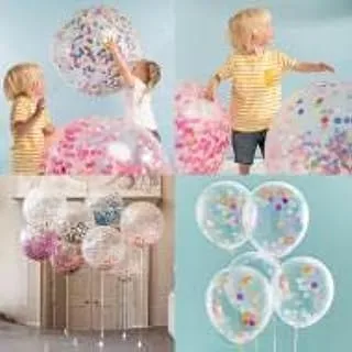 COOLBABY Festive birthday party colorful balloons