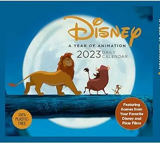 ENTERTAINMENT Disney A Year of Animation: 2023 Daily Calendar