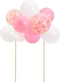 Pink Balloon Cake Topper Kit