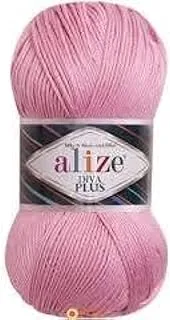 ALIZE Diva Plus Silk and Mercerized Effect (98 Pink)