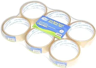 FIS Heavy Duty Tape Clear Pack of 6 Pieces