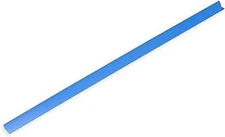 100-Piece FIS Plastic Sliding Bar Blue 4mm, 40-Sheets Capacity - FSPG04-BL