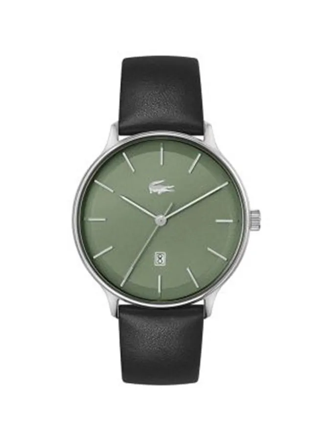 LACOSTE Leather Analog Wrist Watch 2011225