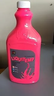 EC Vantage Fluorescent Liquitemp Poster Paint 2 Liter, Pink