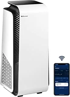 Blueair Air Purifier - HealthProtect 7370i Cleans Upto 1507 sqft, 335 m³/h CADR, AQI, HEPASilent Technology Removes 99.97% Pollen, Dust, Mould, Bacteria, Viruses, VOCs, Odours - 1+4 Years Warranty.