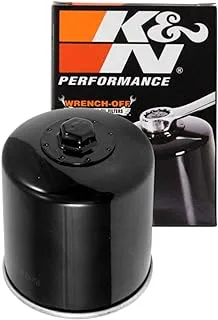 K&N Motorcycle Oil Filter: High Performance, Premium, Designed to be used with Synthetic or Conventional Oils: Fits Select Harley Davidson Motorcycles, KN-174B