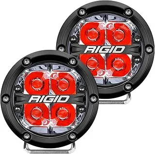 Rigid Industries-36112 360-SRS 4IN SPOT RED BCKLIT/2