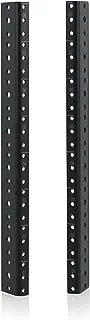 مجموعة السكك الحديدية الثقيلة Gator Rackworks ؛ 8U حجم الرف (Grw-Rackrail-08U)