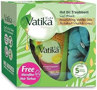 Vatika Naturals Hammam Zaith Hot Oil Treatment | Enriched With Honey & Egg | For Revitalizing Hair & Hair Enrichment - 1 Kg + Microfiber Towel