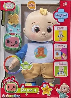 تعمل بطارية Cocomelon Boo Boo JJ Plush مقاس 11 بوصة