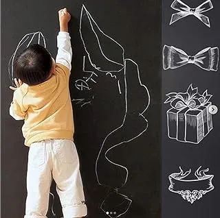 bpa 45x200cm Black Board Sticker Wall Paper Decor Removable Vinyl Chalkboard