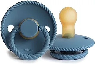 FRIGG Rope Latex Baby Pacifier 0-6M 1-Pack Ocean view - Size 1